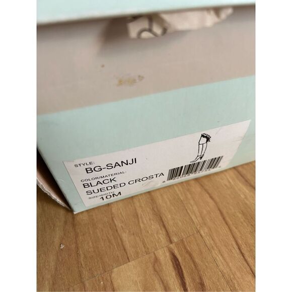 Bcbg generation suede black boots knee-high size 10 - Picture 5 of 10